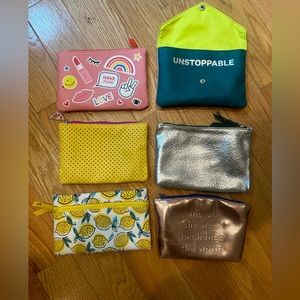 Ipsy pouches!